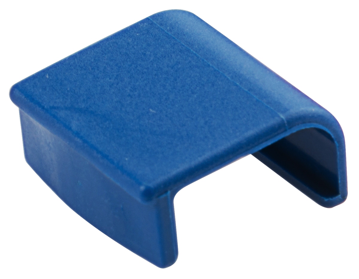 Markierclips blau