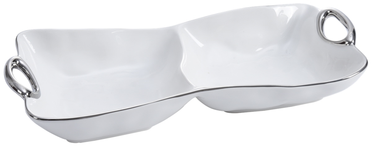 Schale mit 2 Fächern