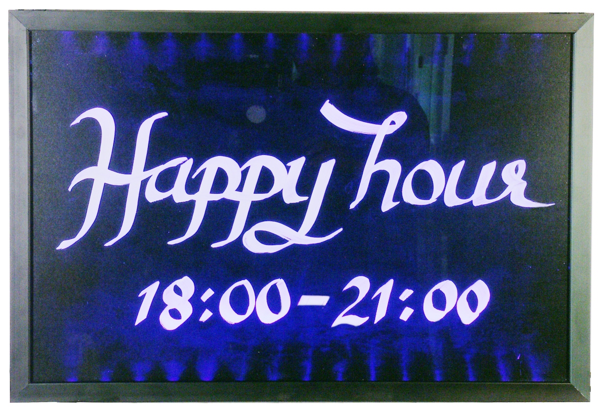 LED Schreibtafel 61 cm