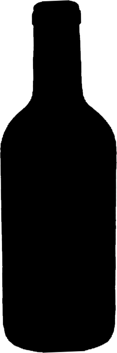 Motiv-Wandtafel Flasche
