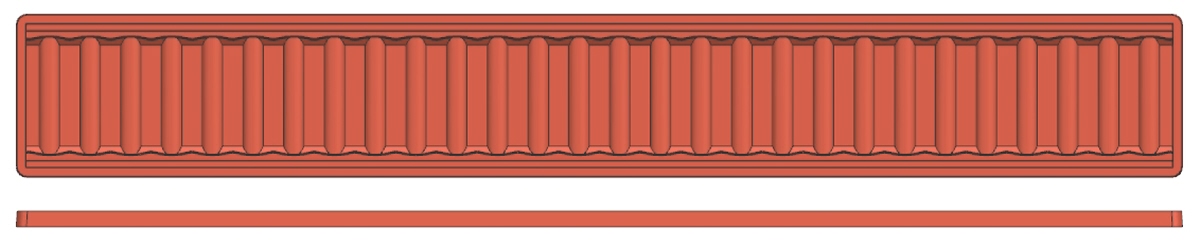 Tortenreliefmatten 8 cm